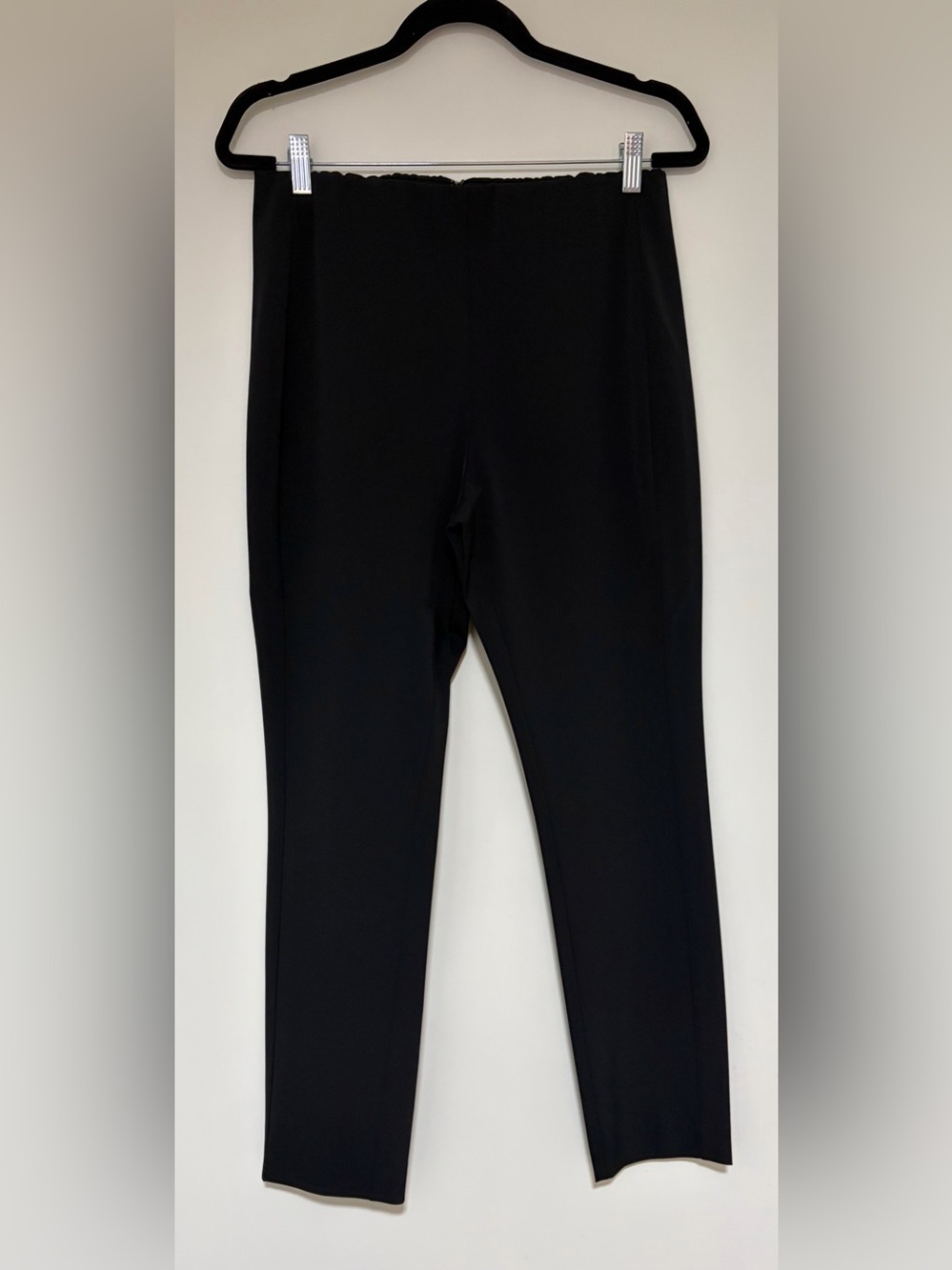 Theory Women’s Straight Leg Black Ankle Pants Size 12